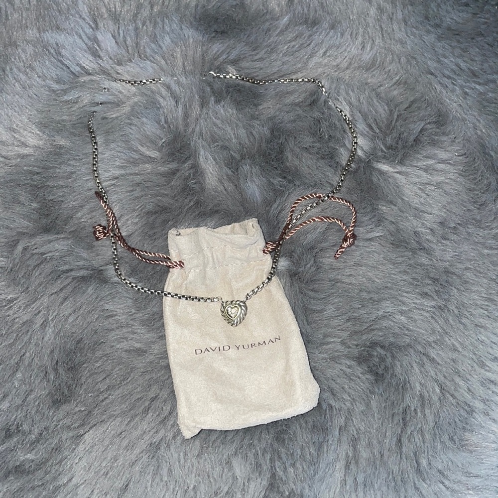 David Yurman Retired Heart with Diamonds